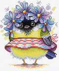Cross Stitch Kit Romantic Bird SM-299