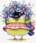 Cross Stitch Kit Romantic Bird SM-299