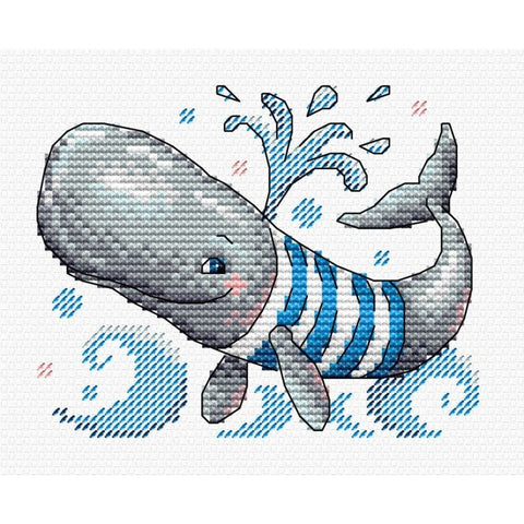 Cross Stitch Kit Funny Swimmer SM-352
