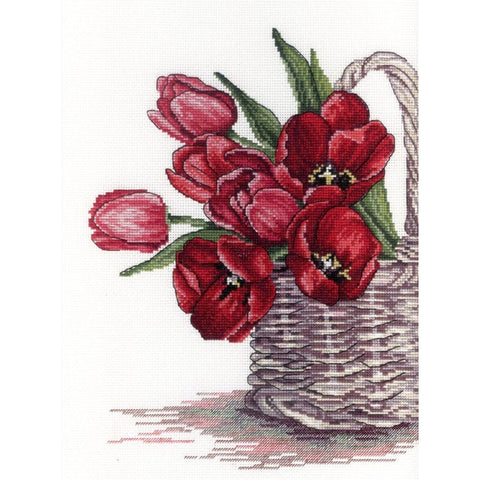 Cross Stitch Kit Flower Happiness SNV-520