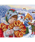 Celebration Time! Maslenitsa SNV-621 cross stitch kit by MP Studio