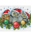 Christmas Helpers SNV-641 cross stitch kit by MP Studio