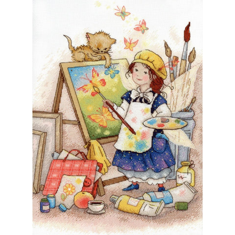 SNV-660 cross stitch kit by MP Studio