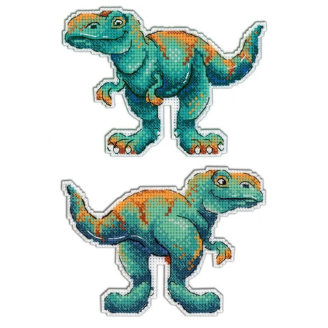 Cross Stitch Kit Dinosaurs Tyrannosaurus SR-271