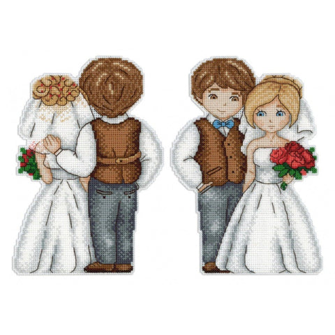 Cross Stitch Kit Husband & Wife SR-276