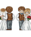 Cross Stitch Kit Husband & Wife SR-276