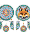 Cross Stitch Kit Dream Catcher Fox SR-302
