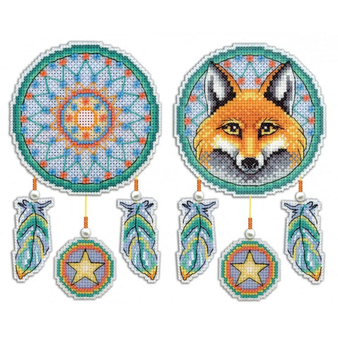 Cross Stitch Kit Dream Catcher Fox SR-302