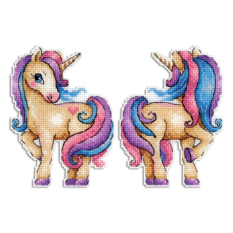 Cross Stitch Kit Magic Unicorns SR-317