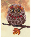 Owl - Autumn SRK-311 cross stitch kit by MP Studio