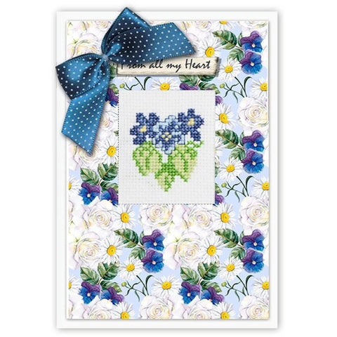 RARE find: Post Card SSP42 - Cross Stitch Kit by Luca-s