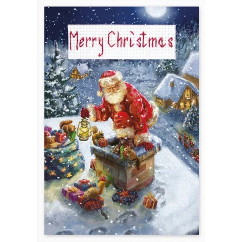 Luca-S Cross Stitch Kit Postcard