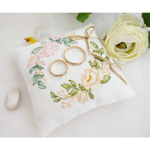 Luca-S Your Wedding Rose Cross Stitch Kit SW01