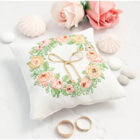 Luca-S Wedding Rose Cross Stitch Kit SW07