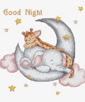 Luca-S Good Night Cross Stitch Kit