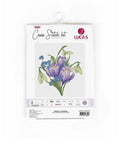Luca-S Spring Flowers Cross Stitch Kit 17x19cm