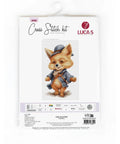 Luca-S The Hunter Cross Stitch Kit 10x17 cm