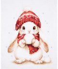 Luca-S Snow Magic Winter Cross Stitch Kit 16x19 cm