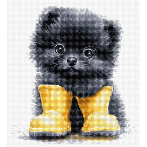 Luca-S Little Traveler Cross Stitch Kit