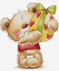 Luca-S Easter Egg Surprise Cross Stitch Kit 16x18cm