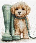 Luca-S For a Walk Cross Stitch Kit 21x20cm