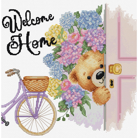 Luca-S Welcome Home Cross Stitch Kit