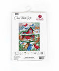 Luca-S Counted Cross Stitch Kit Bird Feeder 25x33 cm