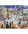 Luca-S Pets on the Porch Cross Stitch Kit 47x33cm