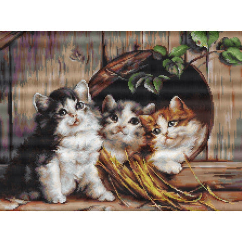 Luca-S Friendly Shelter Cross Stitch Kit
