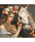 Luca-S Flower Fairy Cross Stitch Kit 44x35cm