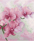 Luca-S Elegant Orchids Cross Stitch Kit