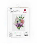 Luca-S Anemones Cross Stitch Kit 15x21 cm