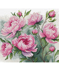 Luca-S Counted Cross Stitch Kit Charm of Peonies 29x22cm