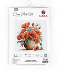 Luca-S Summer Rubies Counted Cross Stitch Kit 30x30cm