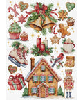 Luca-S Christmas Composition Cross Stitch Kit