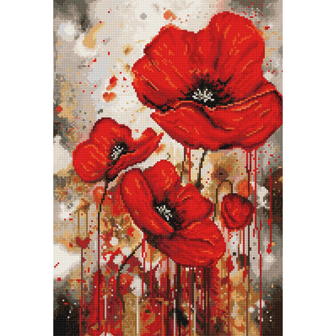 Luca-S Poppy Cross Stitch Kit