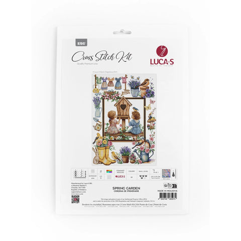Luca-S Spring Garden Cross Stitch Kit