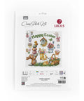 Luca-S Happy Easter Cross Stitch Kit 28x28cm