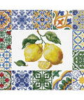 Luca-S Mediterranean Lemons Cross Stitch Kit 25x20cm