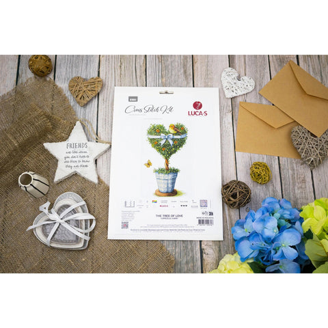 Luca-S Tree of Love Cross Stitch Kit
