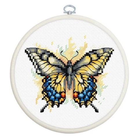 Luca-S Butterfly Cross Stitch Kit