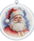Luca-S Christmas Santa Cross Stitch Kit