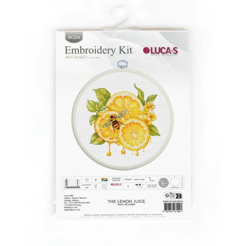 Luca-S Lemon Juice Cross Stitch Kit