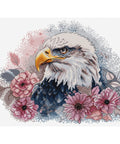 Luca-S Hunting Eagle Cross Stitch Kit 27x20cm