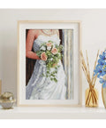 Luca-S Bride Counted Cross Stitch Kit 19x28cm