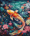 Luca-S Sea Life Cross Stitch Kit 25x25 cm