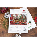 Luca-S Cozy Fireplace Cross Stitch Kit 49x33cm