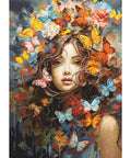 Luca-S Butterfly Magic Cross Stitch Kit 29x40 cm