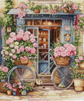 Luca-S Flowers Shop Cross Stitch Kit