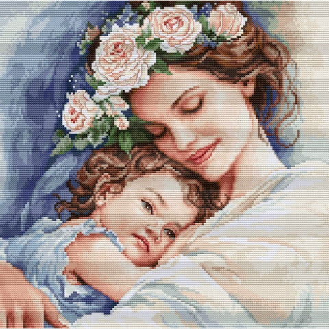Luca-S Eternal Love Cross Stitch Kit